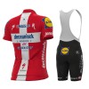 Conjunto Maillot + Culotte Corto con tirantes 2021 Deceuninck-Quick-Step N007